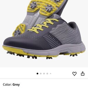 Men's Gray Golf Shoes